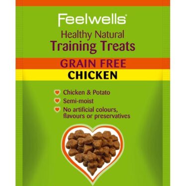 Feelwells grain free chicken training treat
