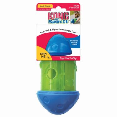 Kong spin it dog toy