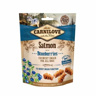 carnilove dog treats salmon
