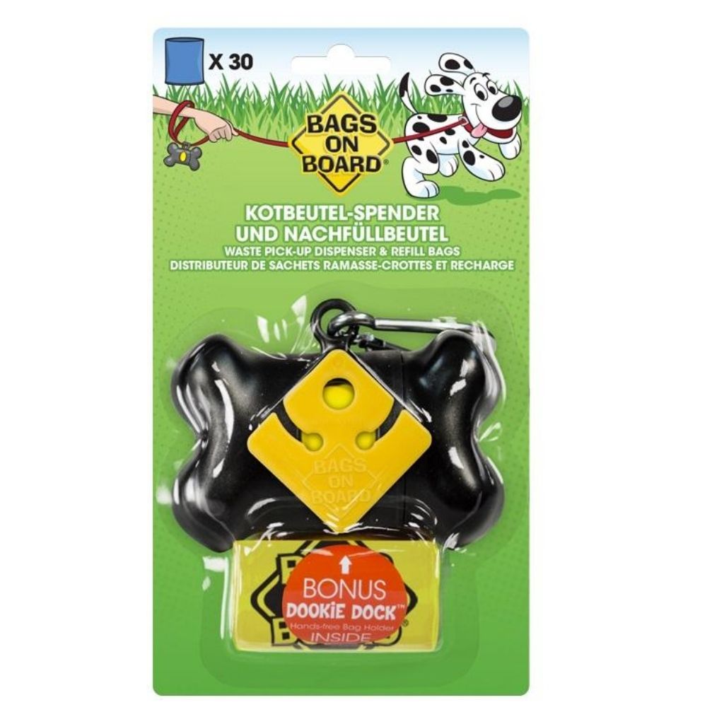 Petoutside Biodegradable Dog Poop Bags - 202 Rolls (20 Bags/Roll) With Dispenser, Made In USA