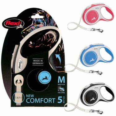 flexi tape dog lead comfort medium